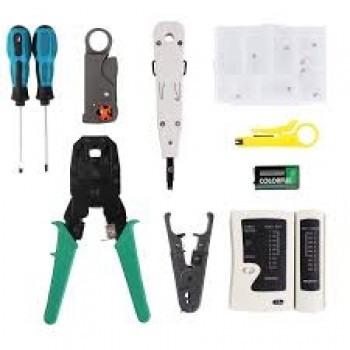 Kit de herramientas para instalar cable de red